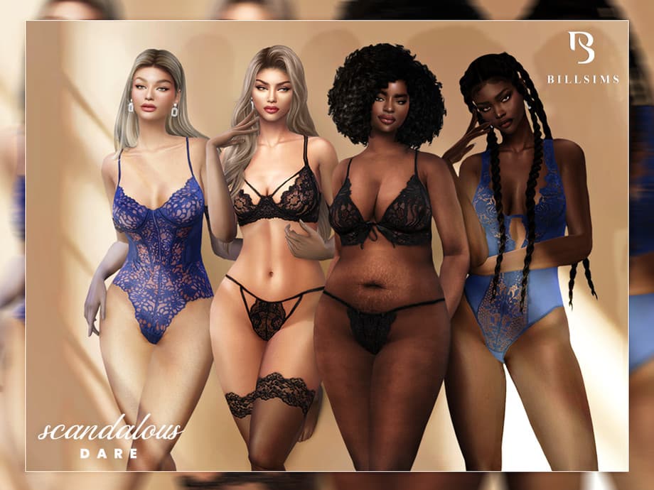 Женское белье Scandalous Dare Collection Part 1